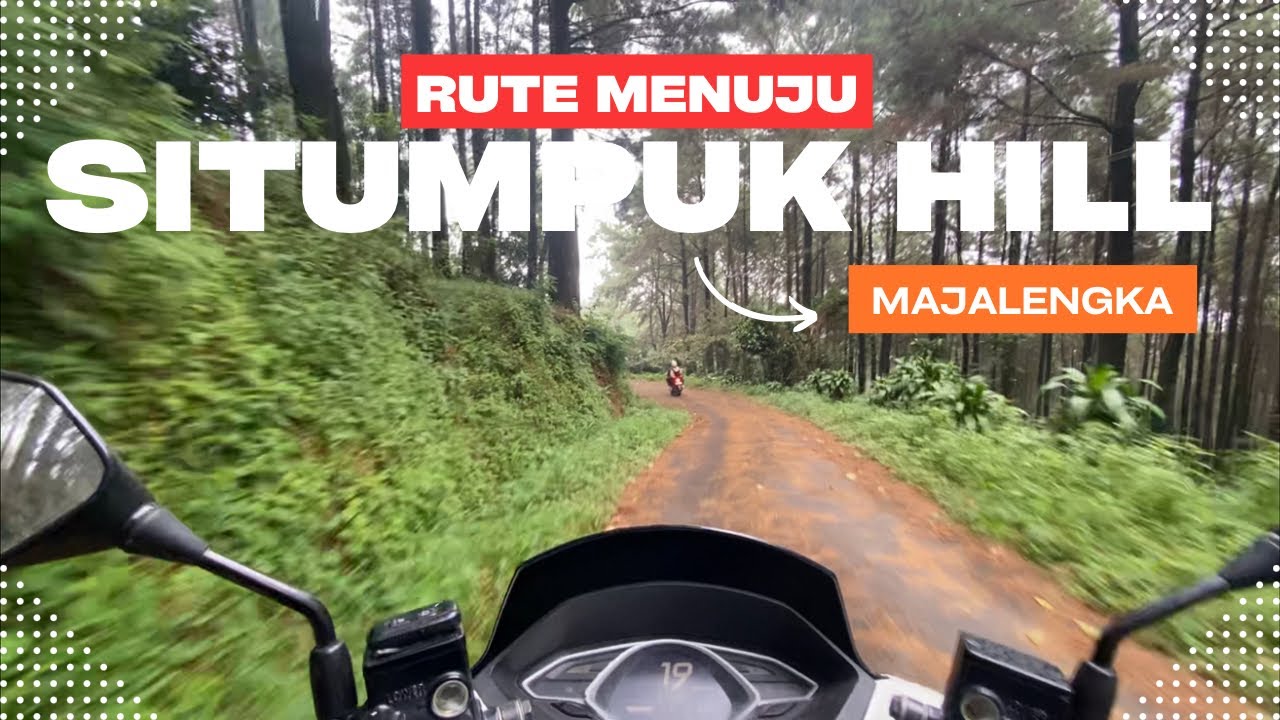 Solo hiking di Situmpuk Hill yang viral wisata majalengka