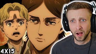 ZEKE'S PLAN IS WHAT?! Attack on Titan 4x15 REACTION - "Sole Salvation"