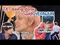 Txt being done with yeonjun mostly soobin