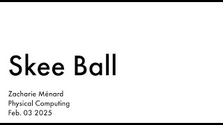 Alt Controller - Skee Ball