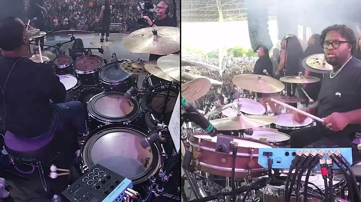 Brighter Day - Double Drum Cam | Kingdom Tour: Featuring Terry Baker and Harold Brown