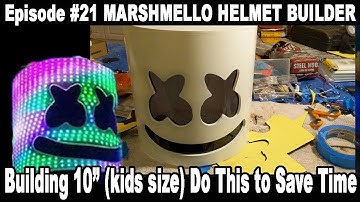Marshmello (Ep #21)LED Professional Helmet Guide:DIY Step-by-Step Guide :Build Your Own Mello Helmet