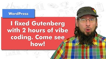 I Fixed WordPress