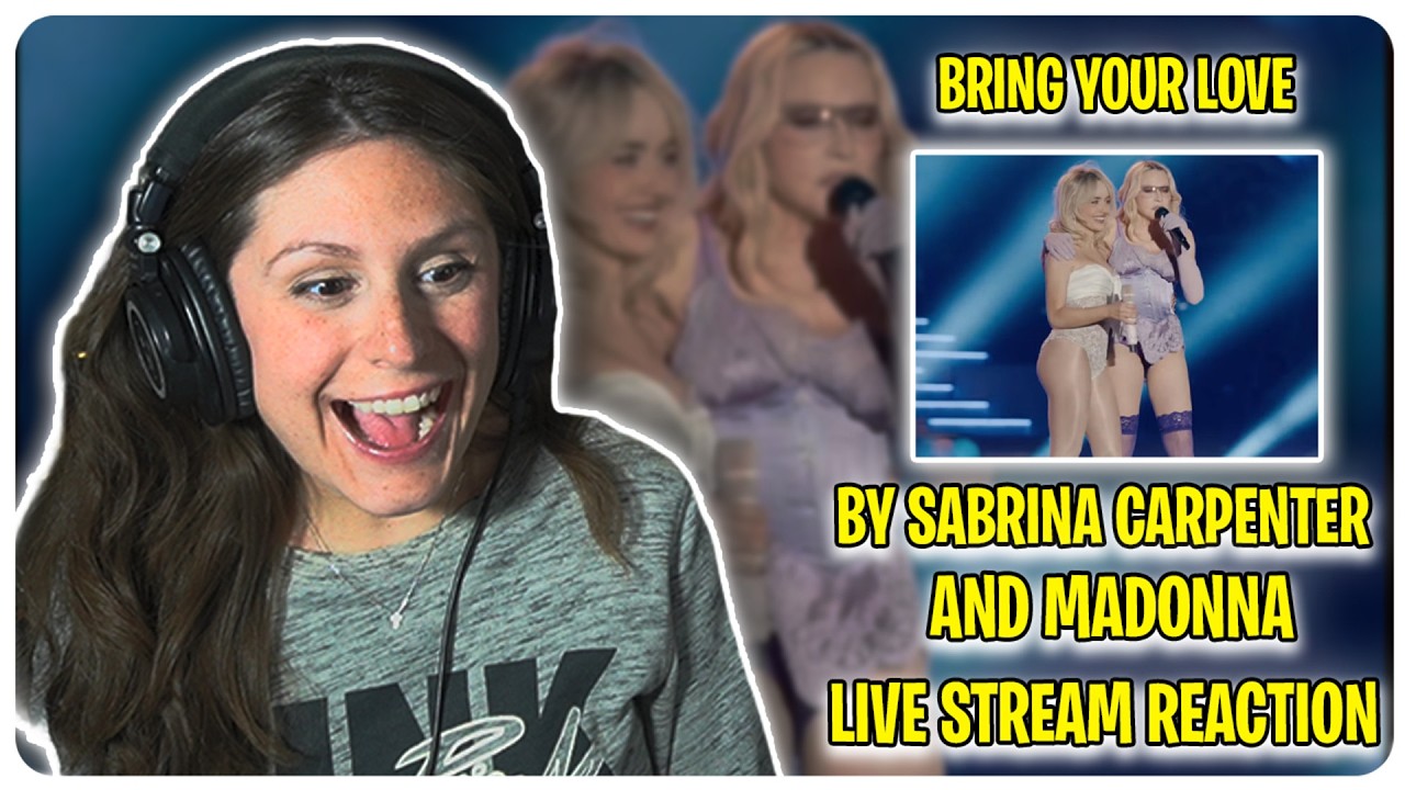 “Bring Your Love” Sabrina Carpenter & Madonna Coachella 2026 | LIVE Reaction