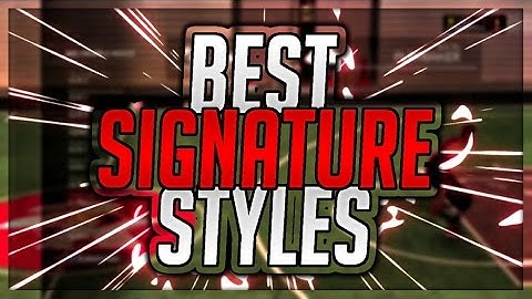 BEST SIGNATURE STYLES AFTER ALL PATCHES IN NBA 2K17!! START DRIBBLING LIKE A GOD IN THE PARK!!