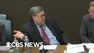 Former Attorney General Bill Barr says he \\