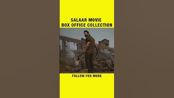Salaar box office collection, Salaar movie collection, Prabhas, #salaar #prabhas