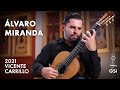 Scarlatti's "Sonata, K.208/L.426" by Álvaro Miranda on a 2021 Vicente Carrillo "Maestro Double Top"