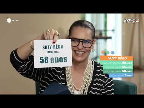 Gilberto Barros and Suzy Rêgo discovered their #RealAge | #shorts