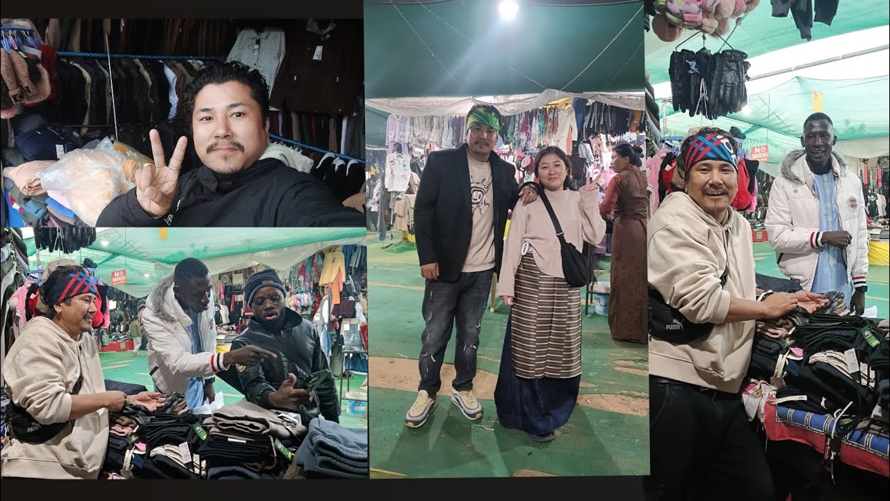 Greater Noida Tibetan Refugees Market. Thupten mini vlogs 🙏