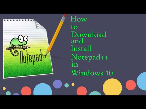 How to install notepad++ in windows 10 in Tamil (TECH 50) 🤔🤔
