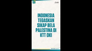 Wamenlu Anis Matta menegaskan dukungan Indonesia kepada Palestina #wahdahtv #palestina #palestine