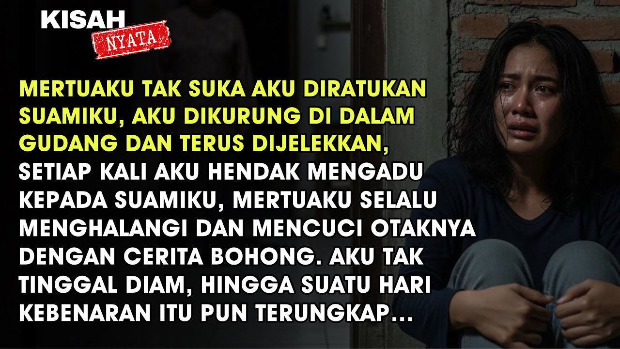 MERTUAKU IRI DENGANKU IA SELALU MENGURUNGKU DI GUDANG SAAT SUAMIKU KERJA, AKU DIANCAM DAN AKHIRNYA..