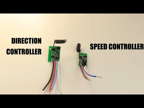 Diy Wireless Dc Motor Controller | Speed & Direction Control Chip - House Of Electronics