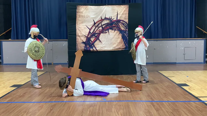 SJS Living Stations of the Cross by 4th grade-2021
