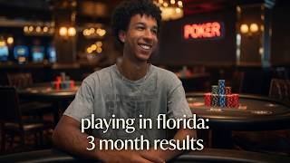 Sharing my 3 Month Results From Grinding Low Stakes Poker in Florida
