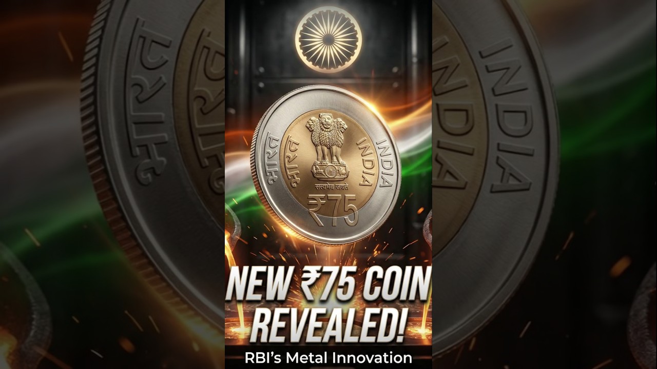 India’s Rare ₹75 Coin & RBI Role Explained | 