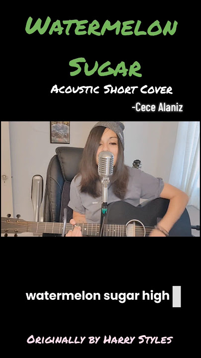 Watermelon Sugar - Short Acoustic Cover #harrystyles #cover #music #acoustic #shortsmusic