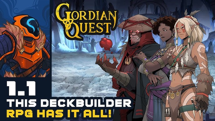 Stylish deckbuilder Gordian Quest coming to PC in Q1 2020