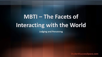 MBTI – The Facets of Interacting with the World