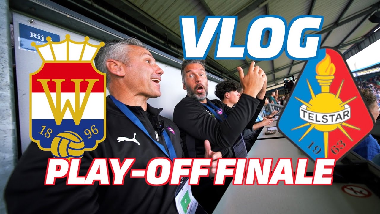 EXCLUSIEVE beelden: Zinderende play-offs. Zo beleefden wij Willem II -Telstar vanaf de perstribune!