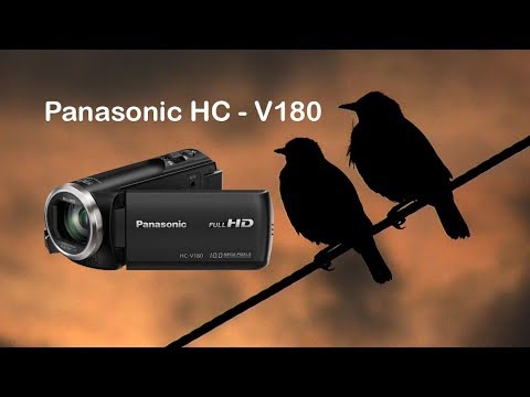 [Tech] Panasonic HC - V180 camera zooming test & samples