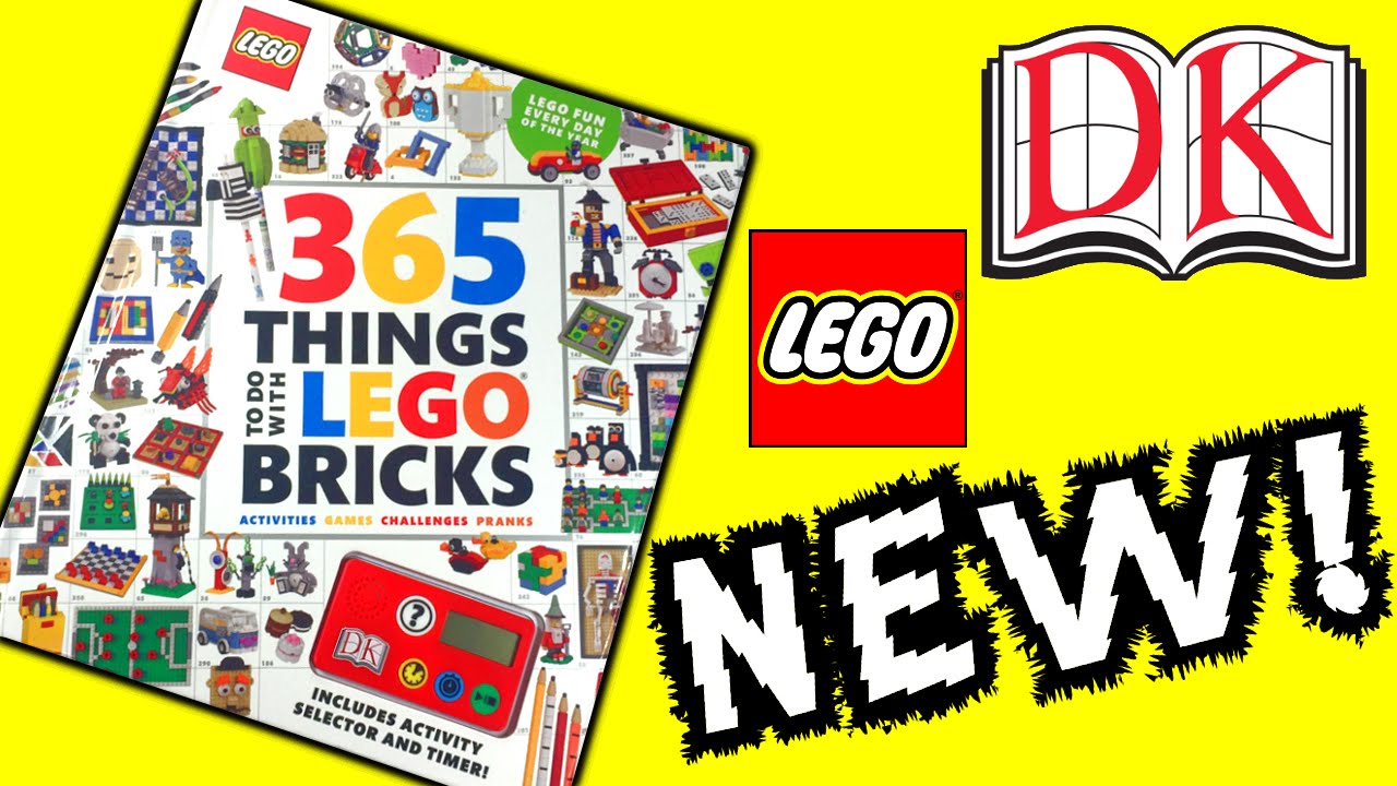 365 Things To Do With LEGO Bricks DK Publishing Book Review