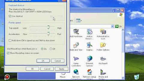 How 2 move ur mouse cursor wdout mouse!windows xp