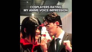 Cosplayers React to My Itachi Uchiha Voice🩸 #anime #manga #itachiuchiha #shorts