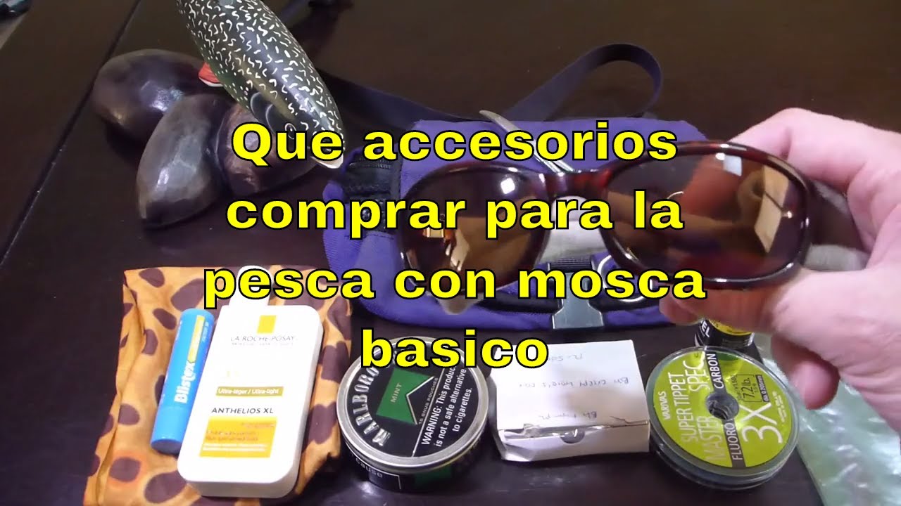 Que accesorios comprar para la pesca - basico - YouTube