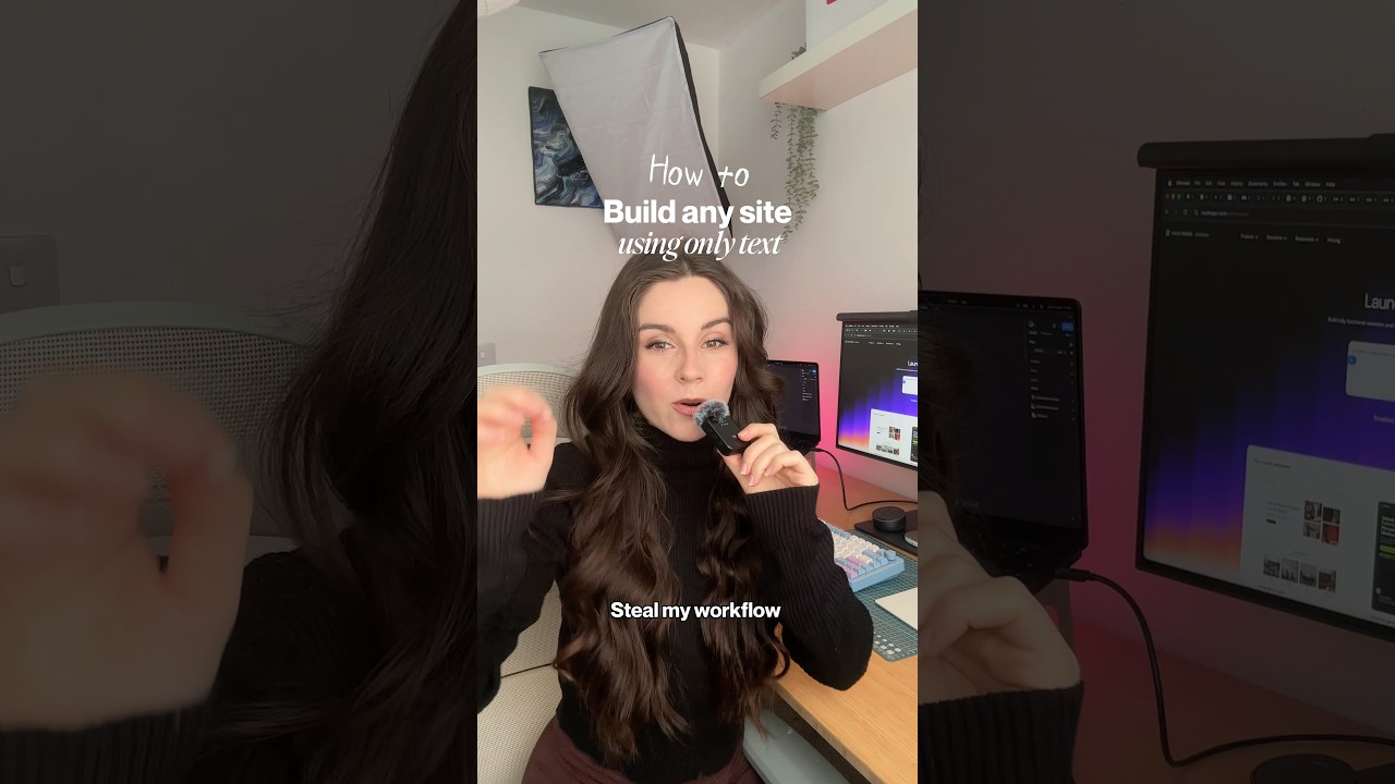 Создайте любой сайт, используя только текст ✨