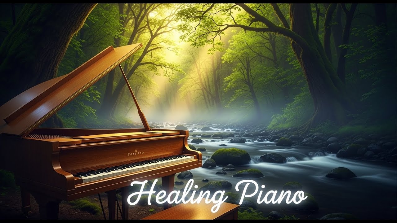 Healing Piano Melodies | Calming Music for Sleep, Study, Stress Relief ...