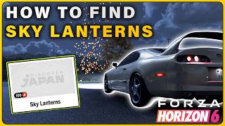 How to Find Sky Lanterns to Photograph ► Forza Horizon 6