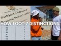 HOW I GOT 7 DISTINCTIONS IN MATRIC(Grade 12) (Study Tips)