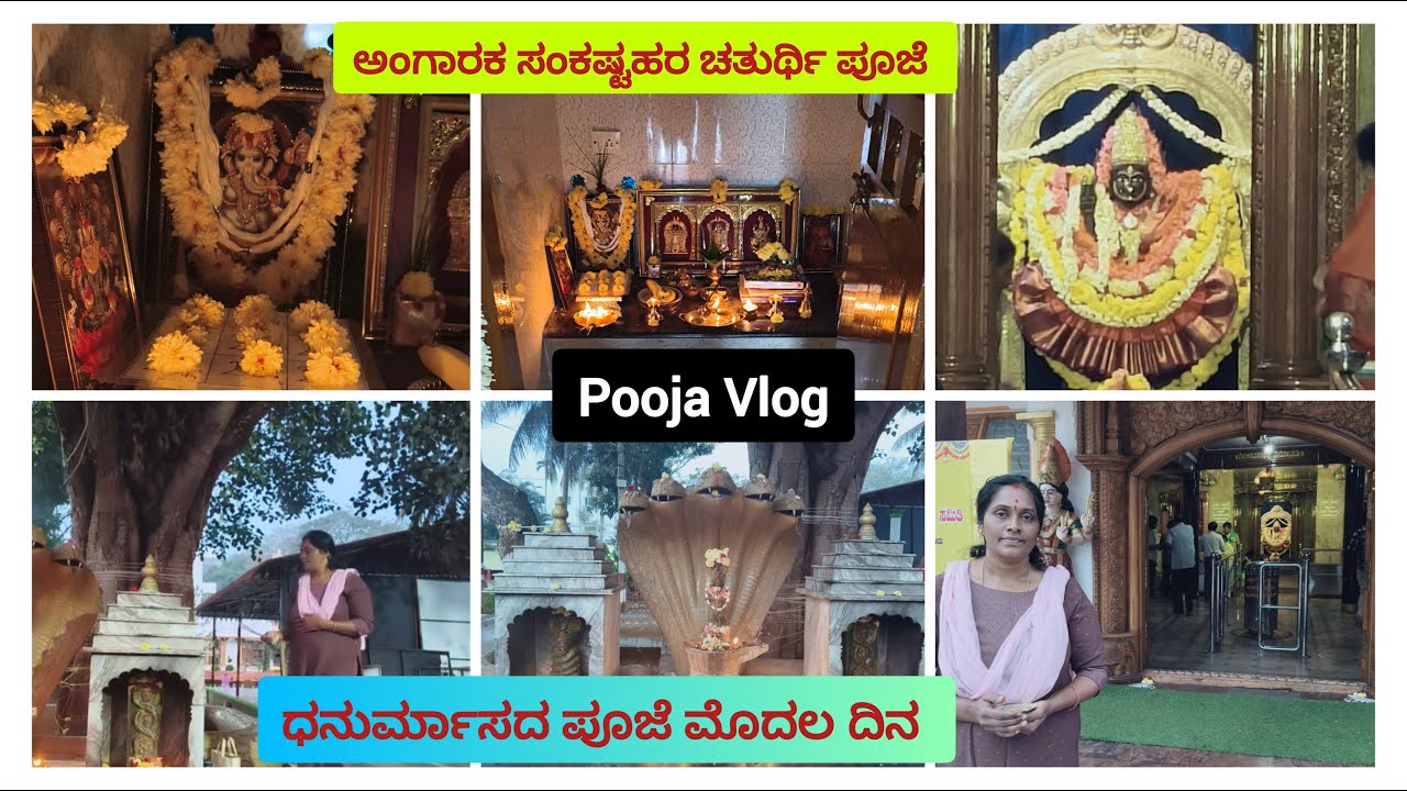 ಈ ವರ್ಷ ಮೊದಲ ಬಾರಿಗೆ ಧನುರ್ಮಾಸ ಪೂಜೆ ಮಾಡುತ್ತೀರುವೆ 🌺 ಹೇಗಿತ್ತು?ನನ್ನ ದಿನ| ಅಂಗಾರಕ ಸಂಕಷ್ಟಹರ ಚತುರ್ಥಿಯ ಪೂಜೆ 🙏||