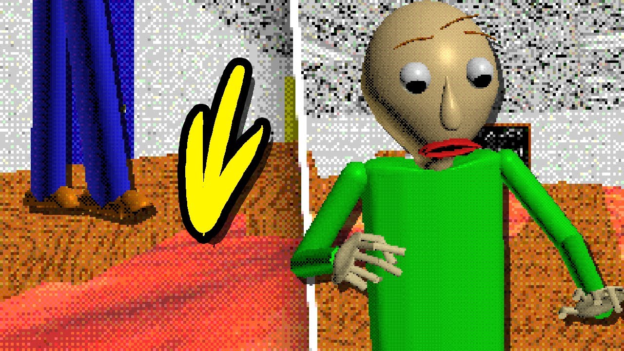 LAVA HAS FLOODED THE SCHOOLHOUSE?! (A Baldi's Basics Mod)