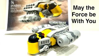 Review for Small Scale Lego Star Wars Razor Crest from Mandalorian and Grogu 30728