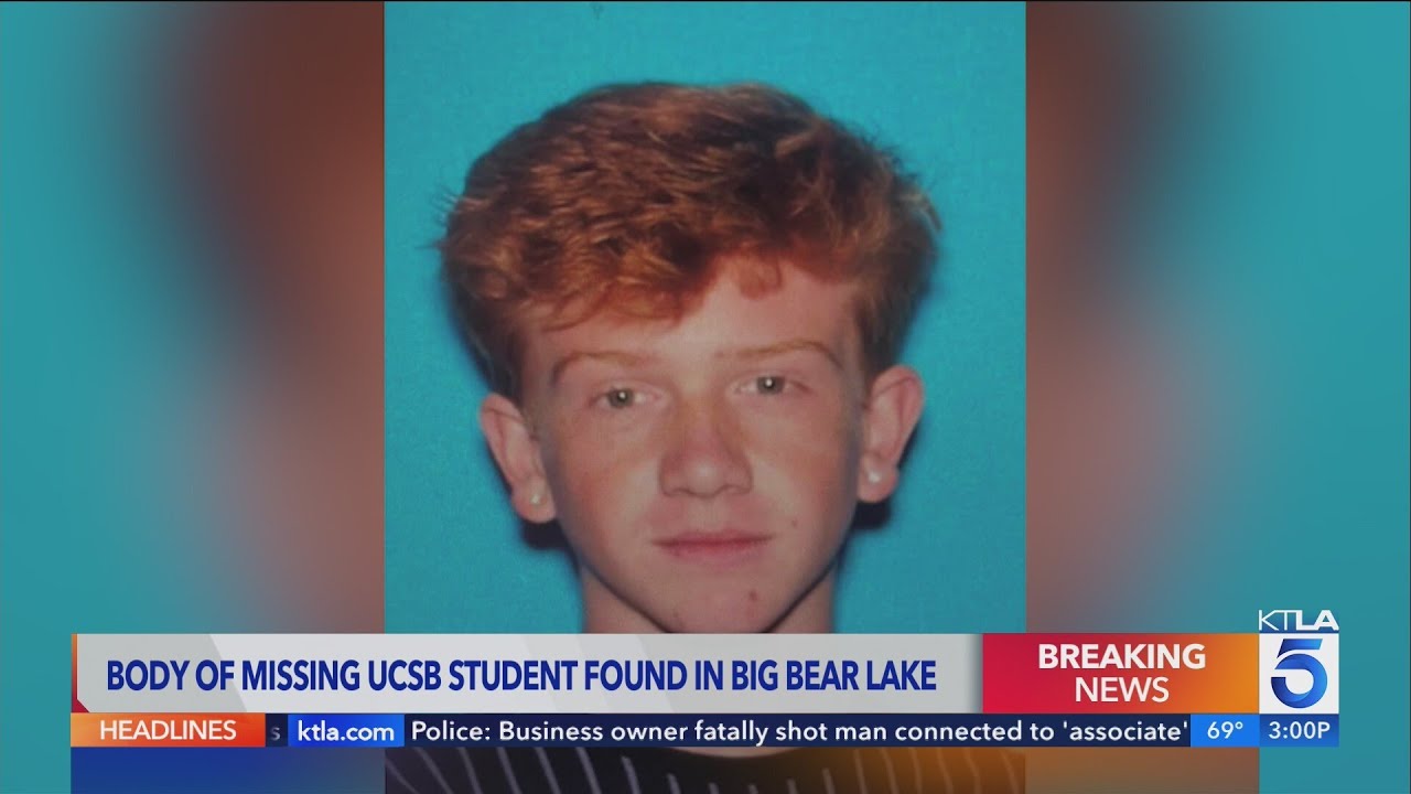 Body of missing UCSB student found near Big Bear - YouTube