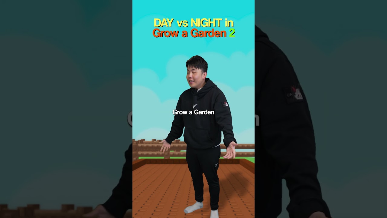 NIGHT vs DAY in Grow a Garden 2...