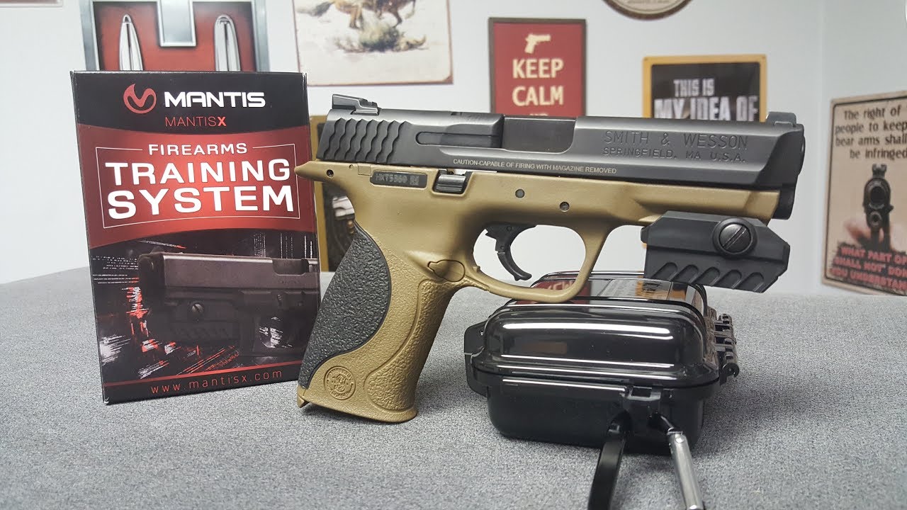 MantisX Dry Fire / Live Fire Training System YouTube