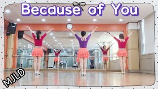 Because of You Line Dance/Raymond Sarlemijn (NL) - June 2026