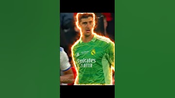 🤯 Courtois – The Best Goalkeeper in the World!🐐🔥 #courtois #realmadrid #championsleague