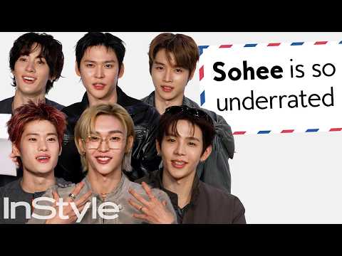 RIIZE Answers Fan Mail InStyle 