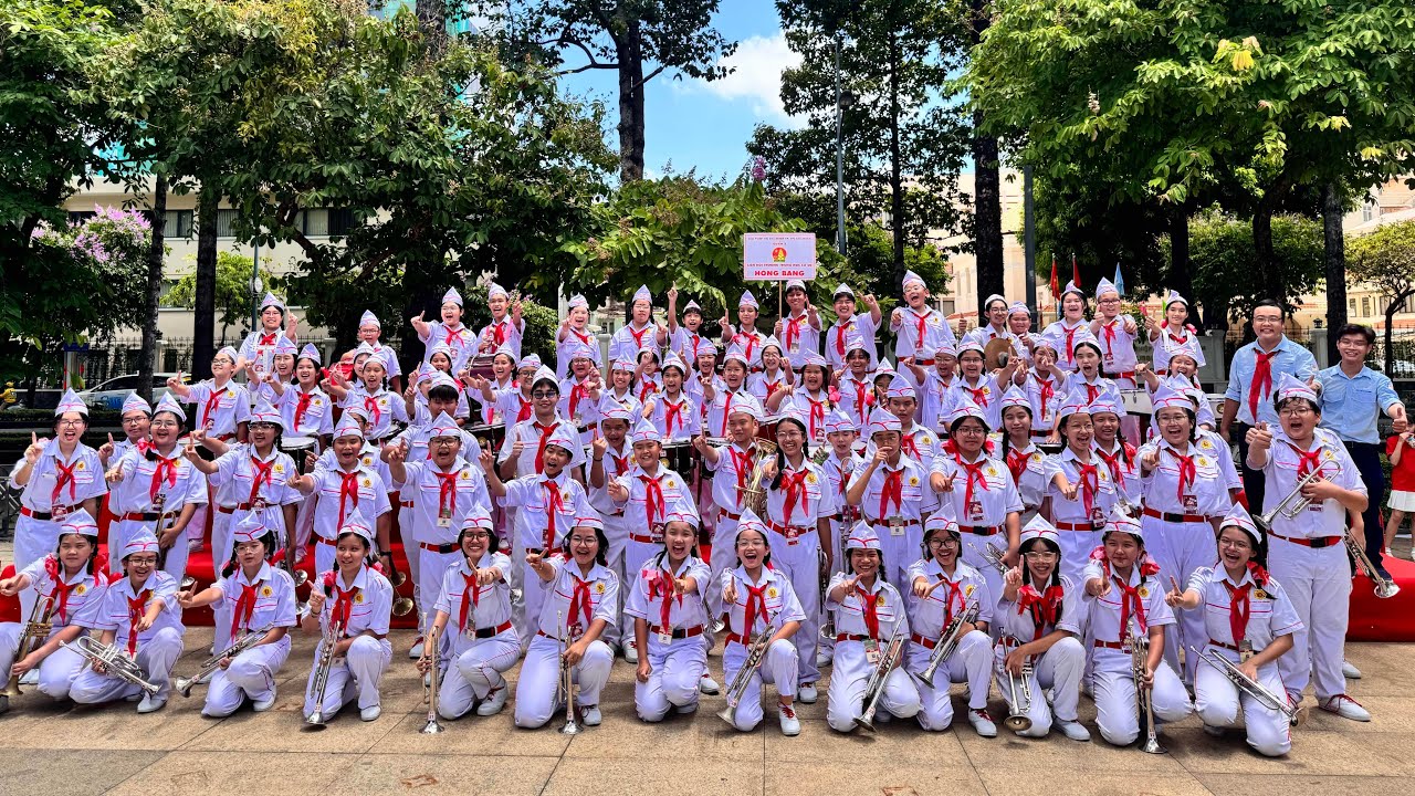 Liên Đội THCS Hồng Bàng Q5 tham dự Liên hoan Tiếng kèn Đội ta TPHCM năm 2025!