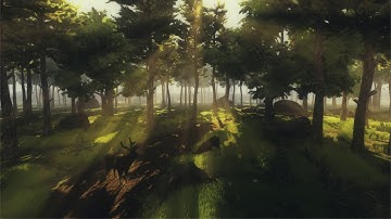 Speed Level Design with Unity - The Tranquil Forest [Result]