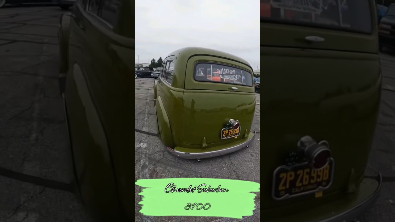 1951 Chevrolet Suburban 3100 - Description