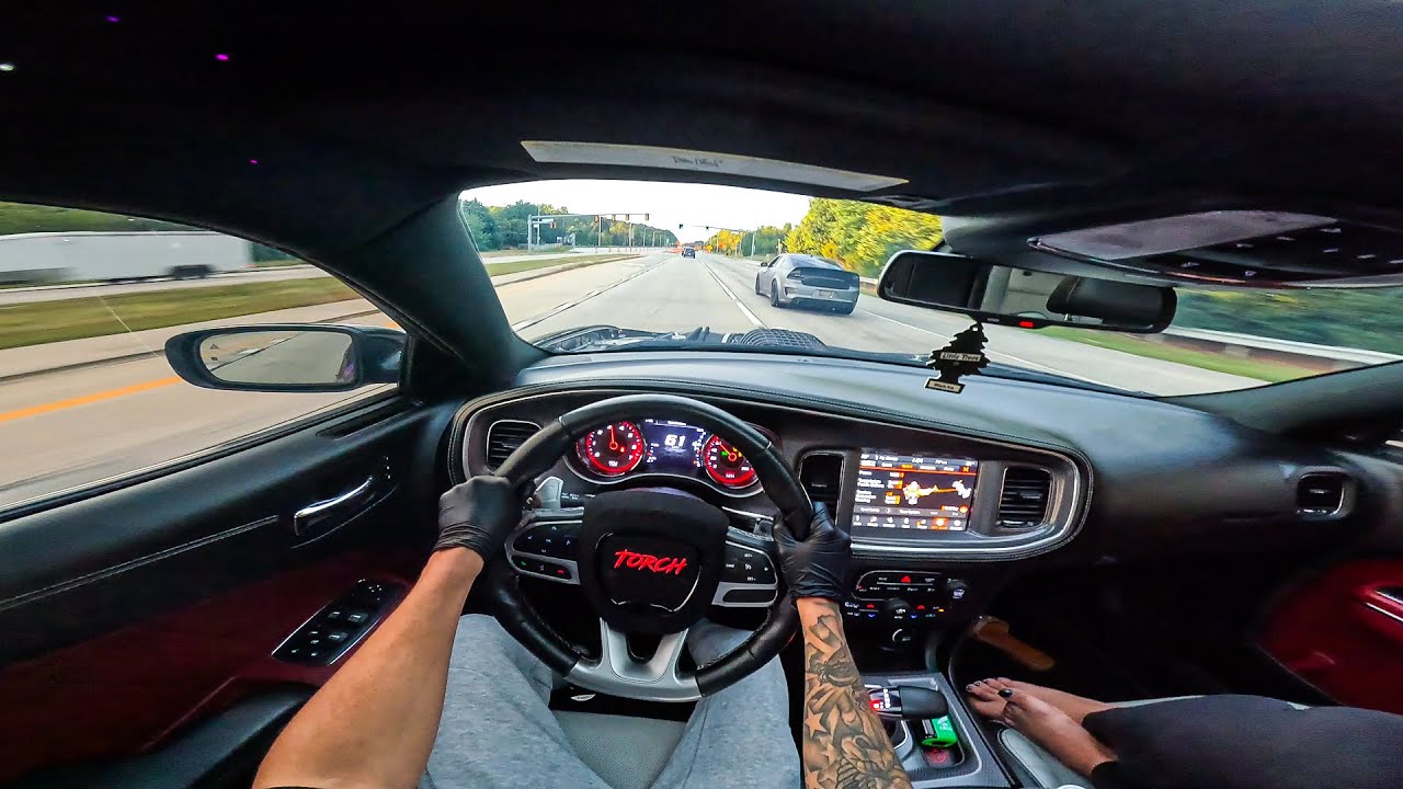 CUTTING UP IN THE LOUDEST WHINING DEMON 170 CHARGER...