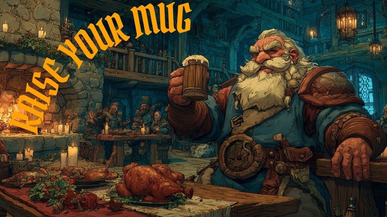 ☘️ Celtic Tavern Music – Cheerful Fantasy Ambience for DnD, RPG & Studying