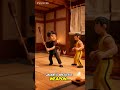 Bruce Lee vs Jackie Chan Stop Motion Battle #martialarts #shorts #animation