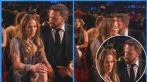 What JLo really said to Ben Affleck during tense Grammys exchange ⁉️